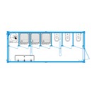 Event-Line-Container CS06 - Toilette / Dusche