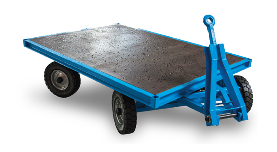 Flat-bed trailer 2t