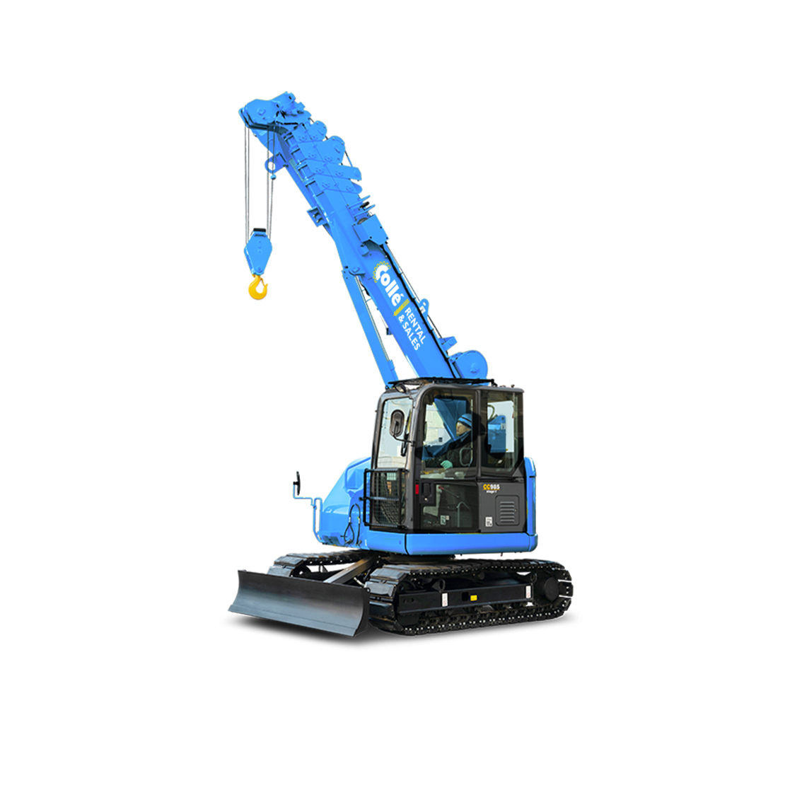 Maeda CC985s rent? Mini crawler crane at Collé Rental & Sales