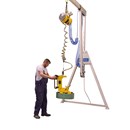 Portable gantry cranes