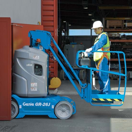 Genie GR26J kopen Elektrische masthoogwerker 10m Collé Rental & Sales