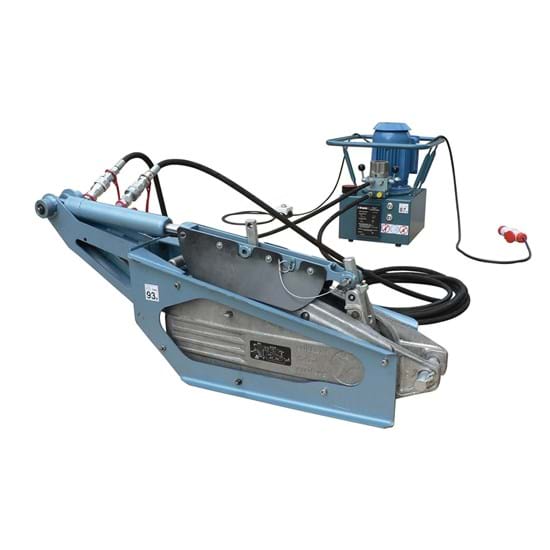 Wire rope hoists hydraulic