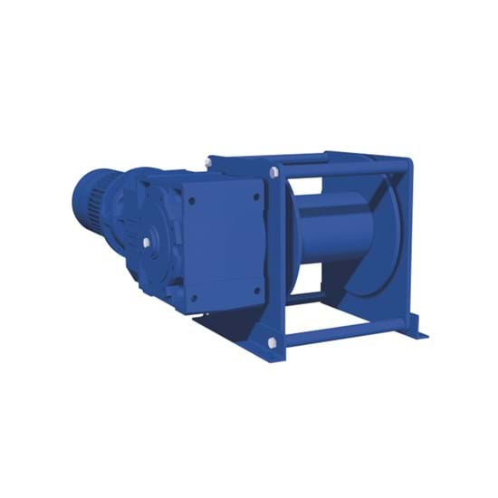 Electric scaffold winches