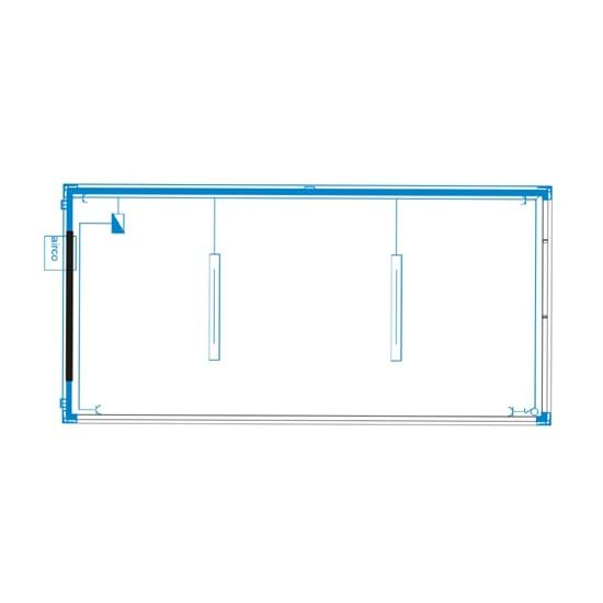 Basic-Line-Container B12 - Halboffen