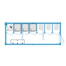 Event-line unit CS06 - Toilet / Douche