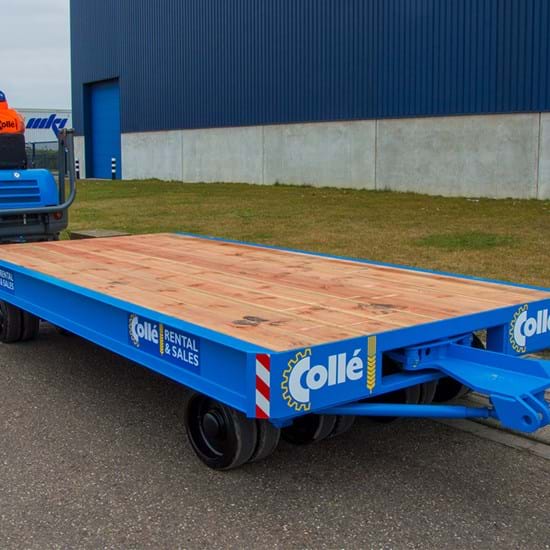 Zwaarlasttrailer 30t - 4ws