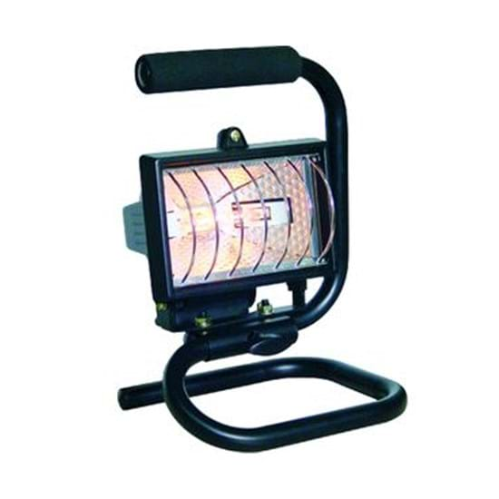 Lampe de chantier halogène Bras 42V / 300W avec poignée