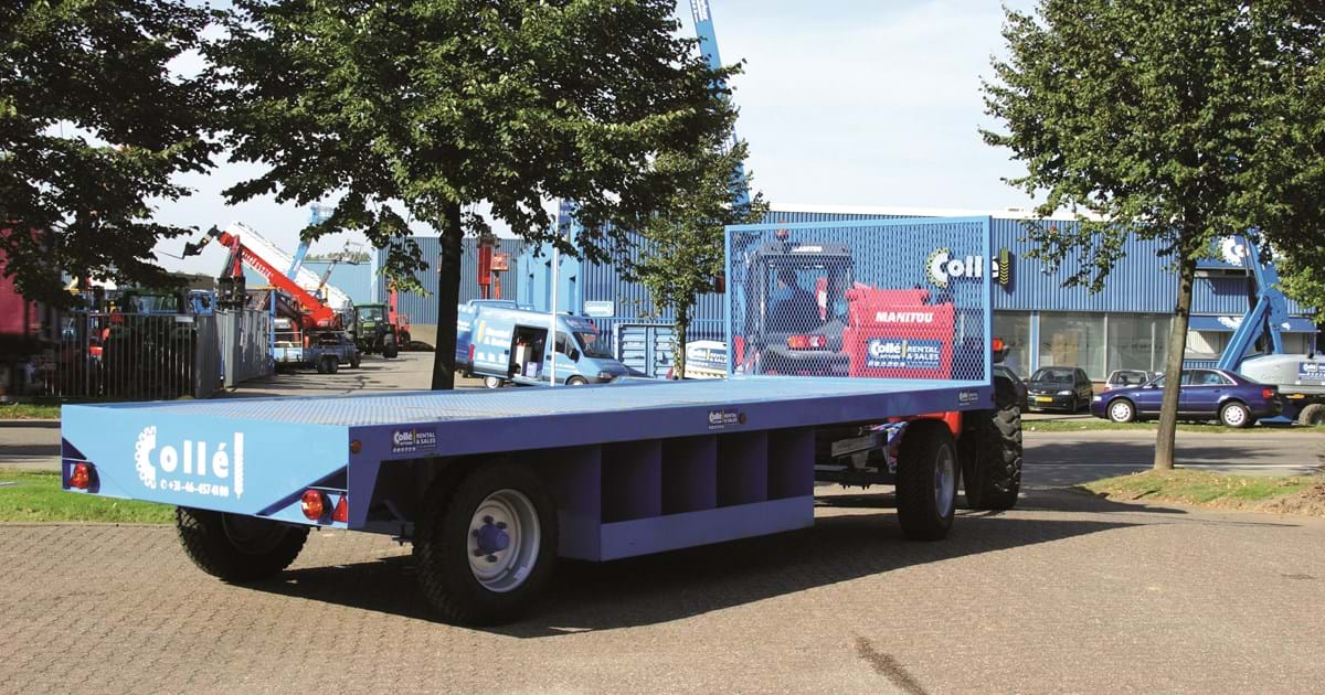 Flat Bed Trailer 10t 6m Colle Rental Sales