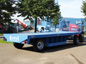 Flat-bed trailer 8t-6m