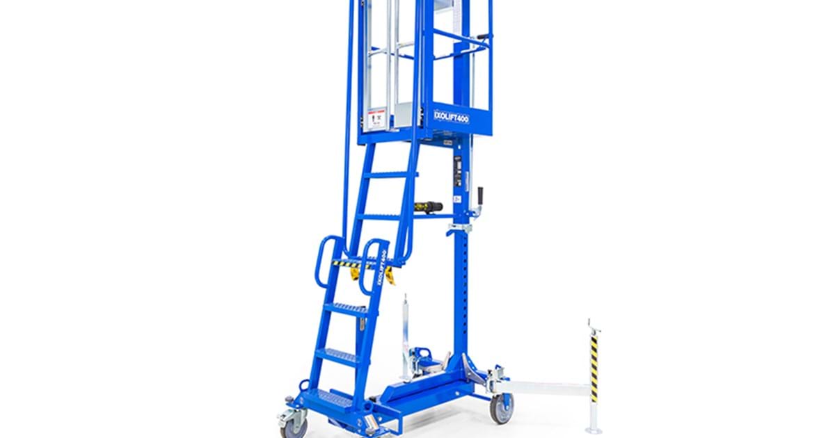 Scheur Hopelijk oplichter IXOLIFT ® - Het veilige alternatief voor ladders - Collé Rental & Sales